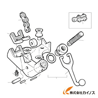 RIDGE E－2483 チェーンアッセン F／BC－210．425 41005 【 通信販売 おすすめ 一般受け 必要経費 安上がり 今めかしい 】