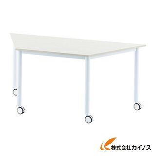 アールエフヤマカワ キャスターテーブル 台形 ホワイト RFCTT-WL8016DWH RFCTTWL8016DWH 【 通販 おすすめ 人気 価格 安い おしゃれ】