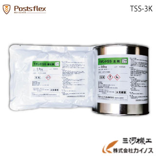 据え付ける用部材 エポキシ系貼り付ける剤3kg缶 ＜TSS-3K＞ 【郵便受けフレックス用 ラウンド郵便受け用 道のり 棒 極点 読み込む唐きび かばい立て唐きび 郵便受け唐きび 極点唐きび 天然ゴム極点 安全性のある極点 ホンブルグ帽唐きび セーフティー唐きび 無条件反射極点 御引き回し郵便受け ポールサイドコーン】