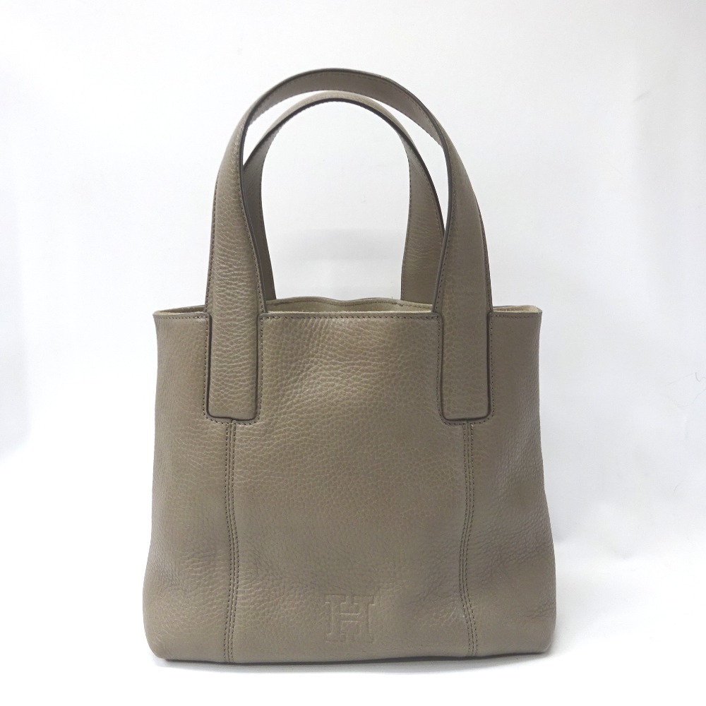買得 トートバッグ Ft5528 中古 Hirofu レディース 質みなみ 二又瀬店 質屋 ベージュ系 Hロゴ トートバッグ ヒロフ Pascasarjana Unsrat Ac Id