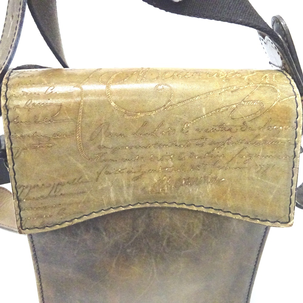 ベルルッティショルダーバッグカリグラフィ【質みなみ・二又瀬店】【質屋】Berluti【中古】Ft572052