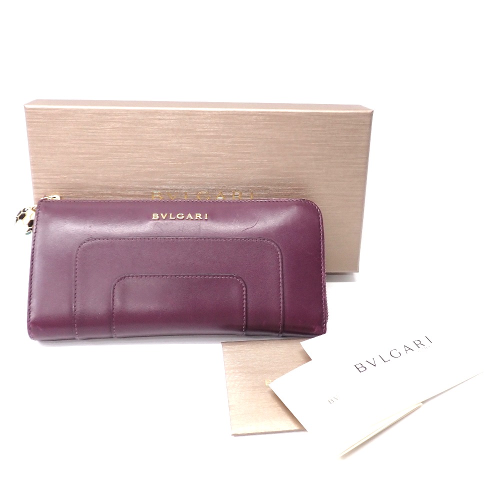 N2021 未使用 ブルガリ セルペンティ レザー L字ファスナー長財布 楽天市場】【財布】BVLGARI ブルガリ ブルガリブルガリ L字