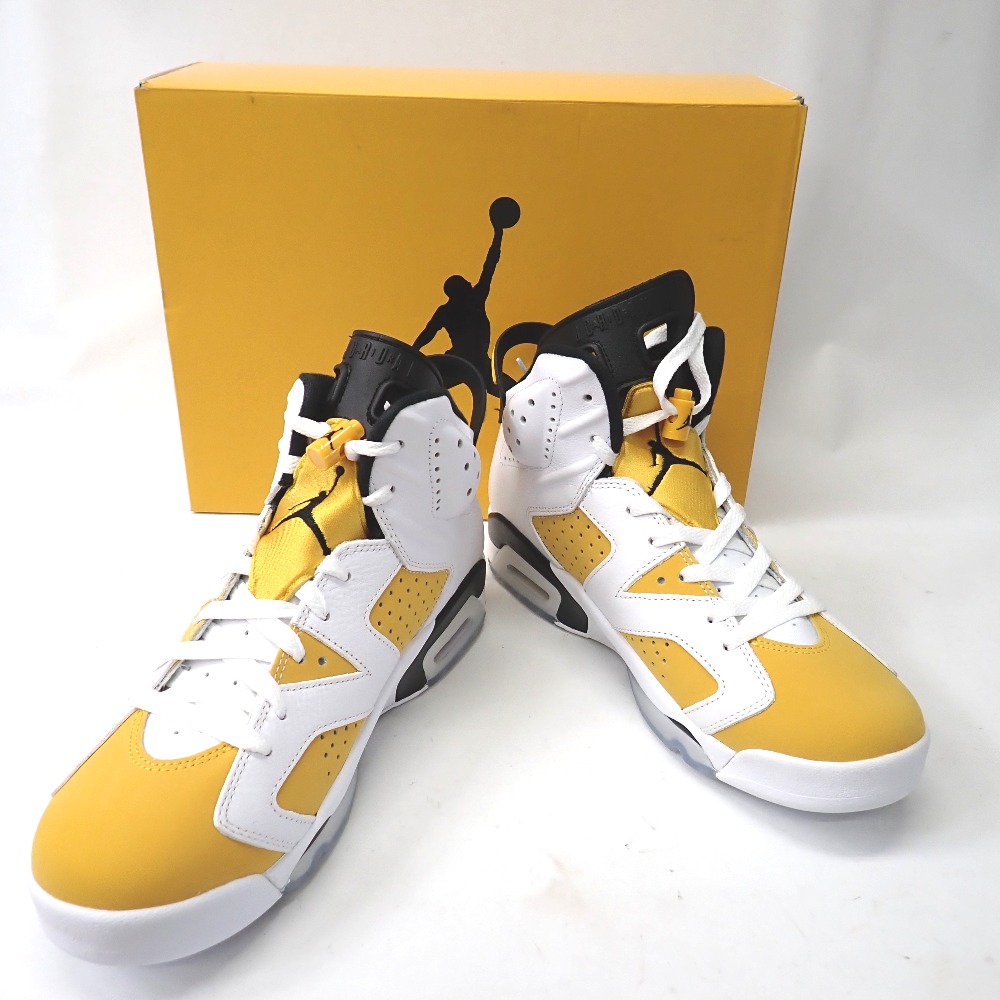 Air Jordan ハイカットスニーカー ホワイト/イエロー 国内2月26日発売予定】ナイキ ウィメンズ エアジョーダン 1