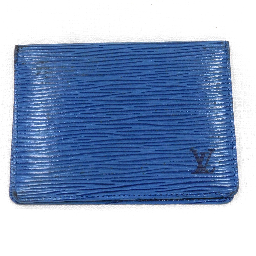 美品　ルイヴィトン　エピ　ブルー　名刺入れ 楽天市場】LOUIS VUITTON ルイ ヴィトン エピ オーガナイザー