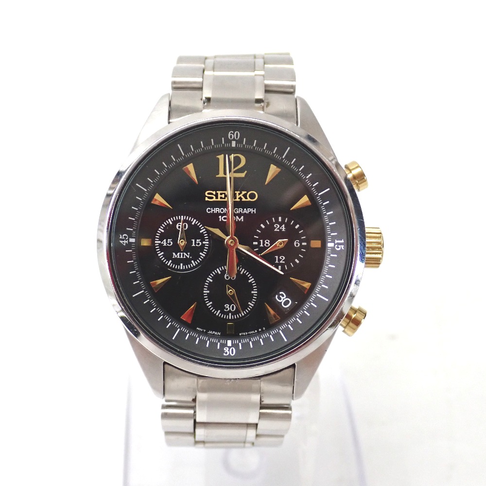 ★稼働品★ SEIKO セイコー 7T92-0CF0 クロノグラフ 100M セイコー パイロットの説明書 SEIKO Pilot 7T92-0CF0 | しばさん