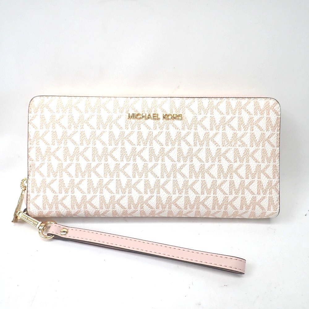 マイケルコース 長財布 黒 ブラック ラメ キラキラ パーティー マイケルコース MICHAEL KORS 財布 （ブラック） -waja bazar