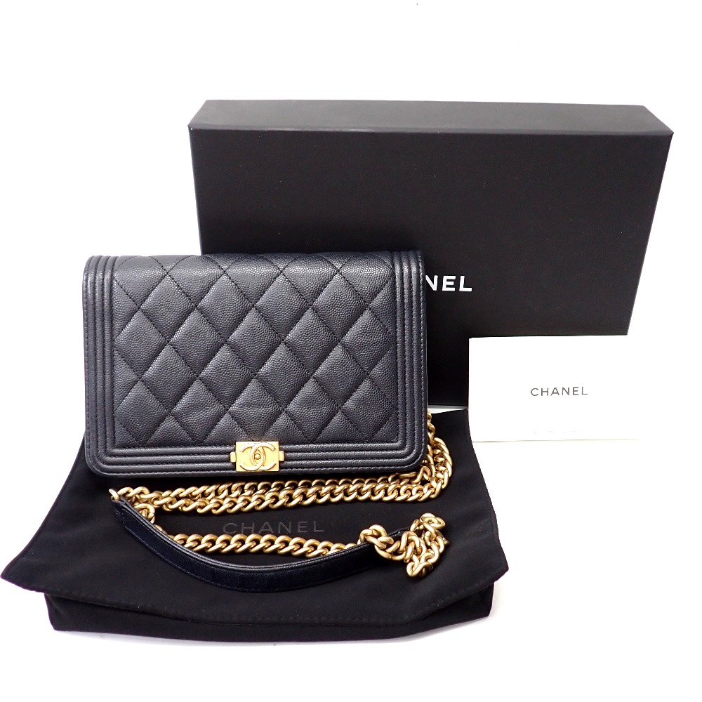 楽天市場】【財布】CHANEL シャネル ボーイシャネル マトラッセ ココ