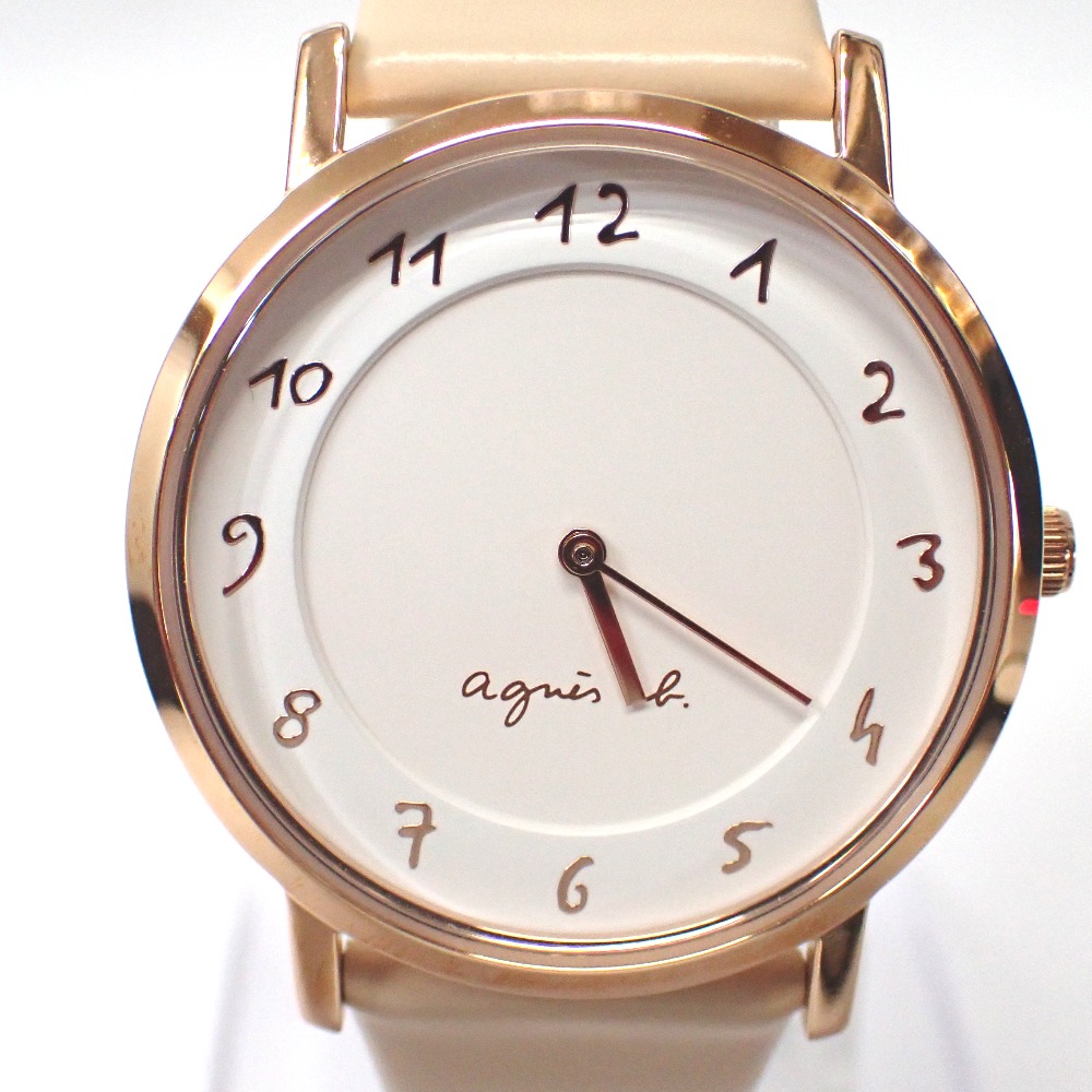 アニエスベー　腕時計 楽天市場】【ウォッチ】agnes b. アニエス ベー デイト オールブラック