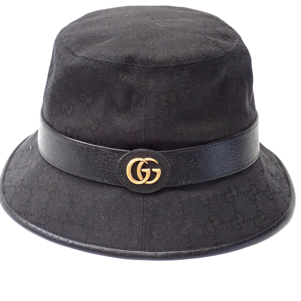 楽天市場】グッチ GUCCI シェリー ライン バケット ハット XL
