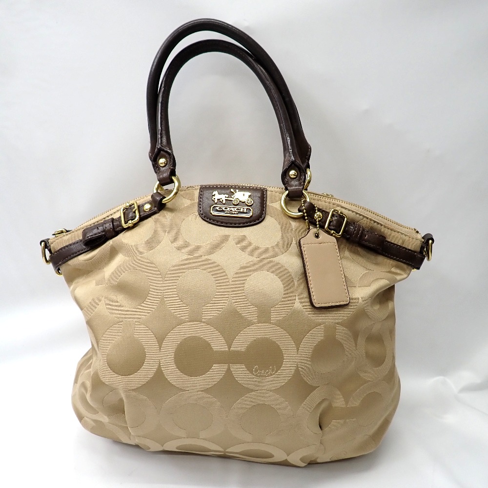 COACH マディソン 2WAY ショルダーバッグ F18437 オプアート 楽天市場】【バッグ】COACH コーチ マディソン オプアート