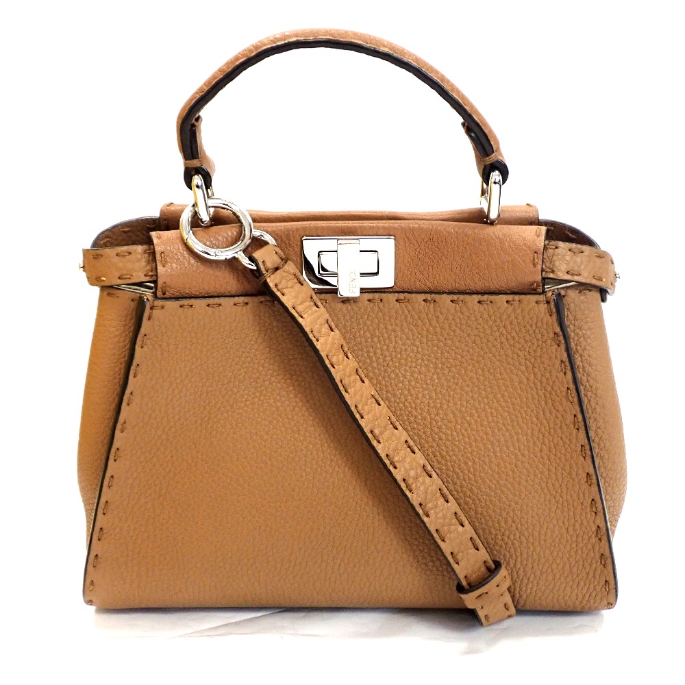 楽天市場】【フェンディ】Fendi ピーカブー ミニ 2way レザー