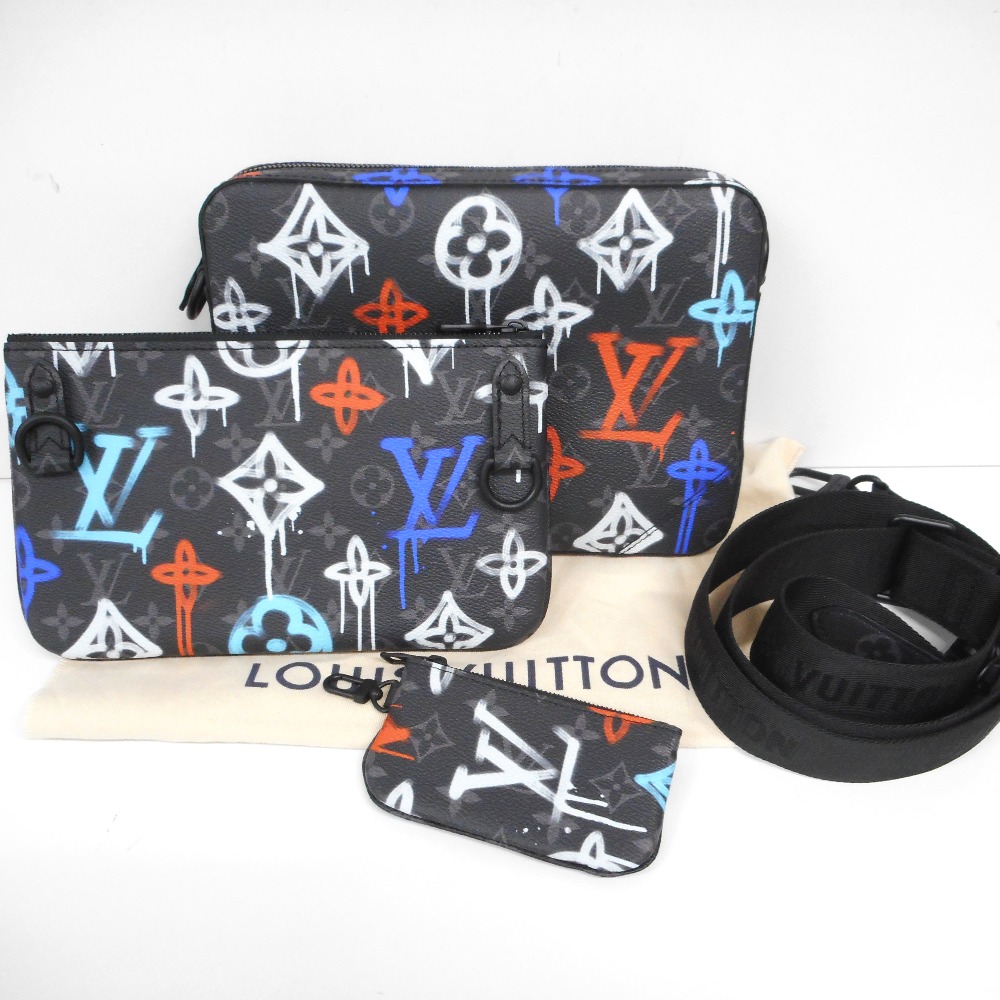 楽天市場】ルイ ヴィトン LOUIS VUITTON モノグラム エクリプス トリオ