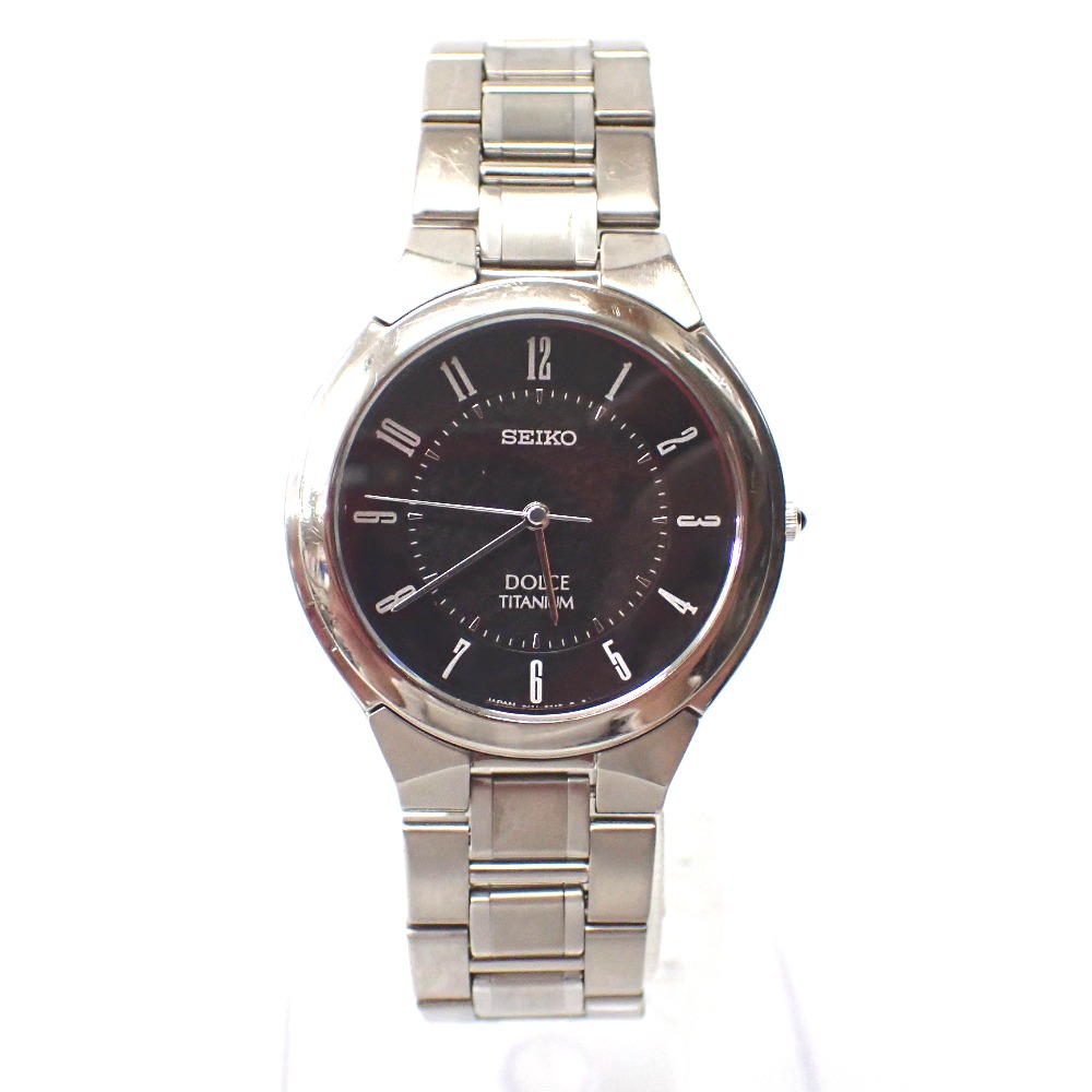 楽天市場】新品同様 セイコー ドルチェ 8J41-0AJ0 シルバー文字盤