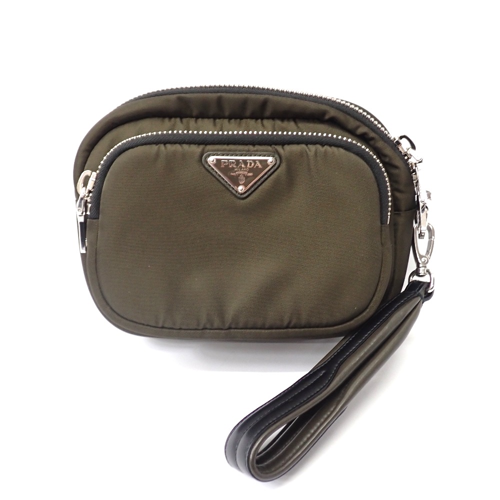 楽天市場】【バッグ】PRADA プラダ ナイロン ポーチ マルチポーチ 小物