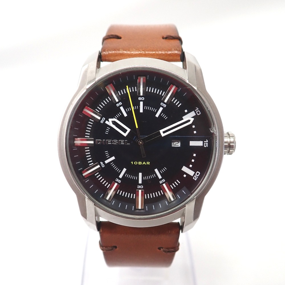 楽天市場】ディーゼル 腕時計 DZ-1112 レッド文字盤 メンズ クォーツ