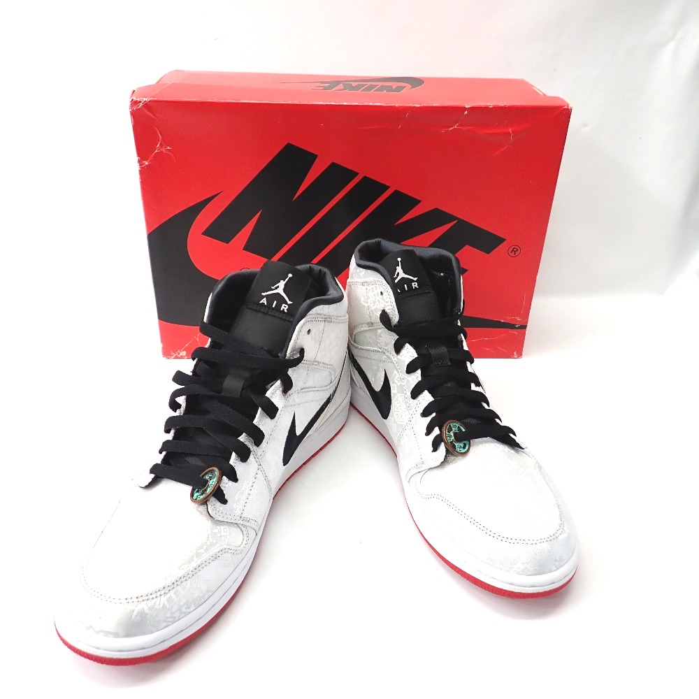 楽天市場】NIKE×CLOT AIR JORDAN 1 MID SE FEARLESS EDISON CHEN white