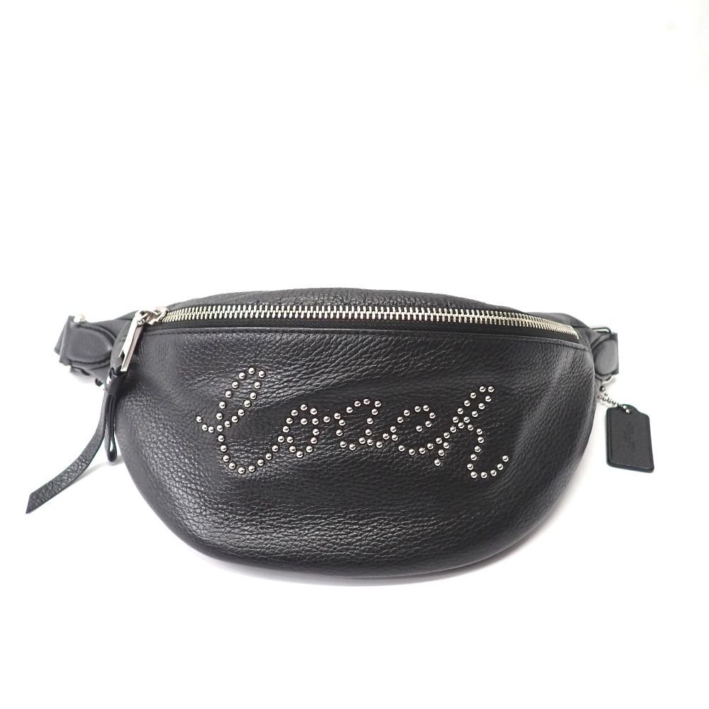 美品　コーチ　ボディバッグ　タビー　シグネチャー　ウエストポーチ　本革　ブラック 楽天市場】Coach コーチ Crossbady Bag ボディバッグ クロスボディ