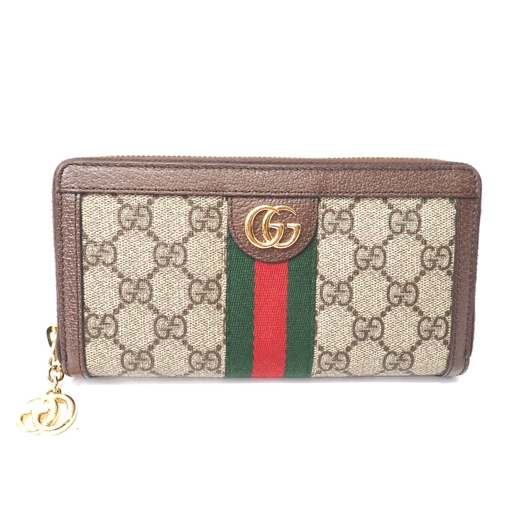 楽天市場】【財布】GUCCI グッチ オフィディア GGスプリーム ジップ