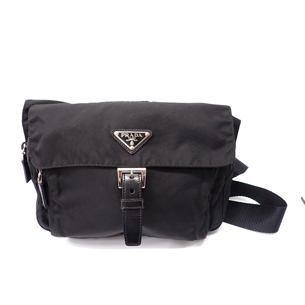 楽天市場】【PRADA】プラダ 三角ロゴプレート ナイロン サコッシュ