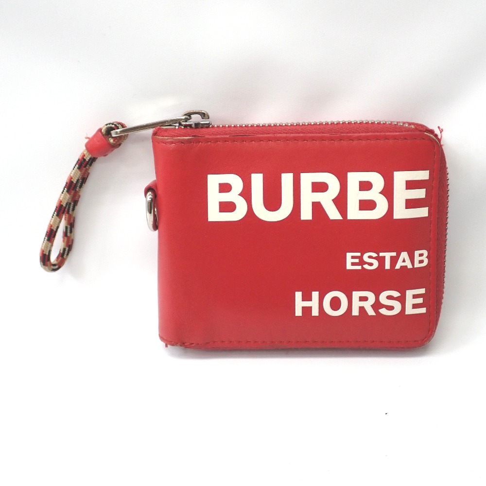 楽天市場】新品同様 バーバリー 二つ折り財布 パテントレザー/エナメル