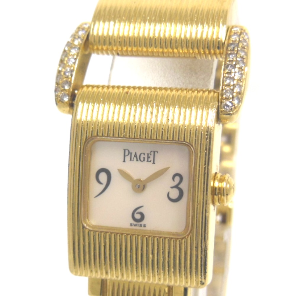 楽天市場】替ベルト付 電池交換済 PIAGET ピアジェ ミスプロトコール
