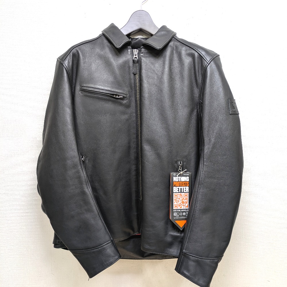 トライアンフ バイクジャケット プロテクター付 レザージャケット MLHS20110 【質みなみ・太宰府店】【質屋】 TRIUMPH【中古】【新古品・未使用】 Dz808381
