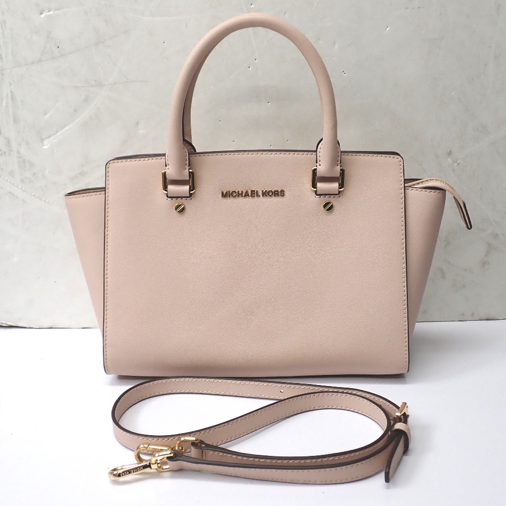 マイケル教科課程 トートバッグ 2Wayトート 30S3GLMS2L【質みなみ・二又瀬店】【一六銀行】 Michael Kors 【中古】 Ft1328181