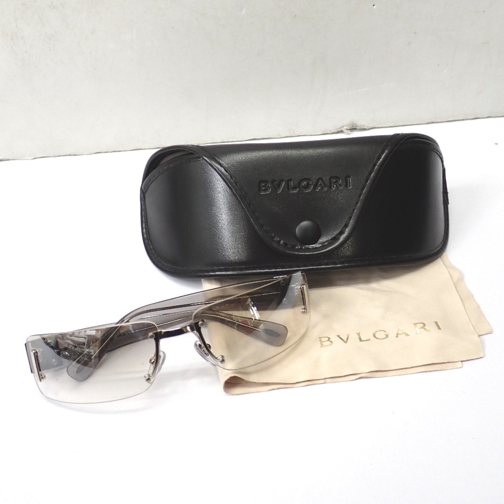 ブルガリ サングラス 626 クリアブラック Ft639682 中古 ブルガリ サングラス 626 クリアブラック BVLGARI Ft639682：質みなみ
