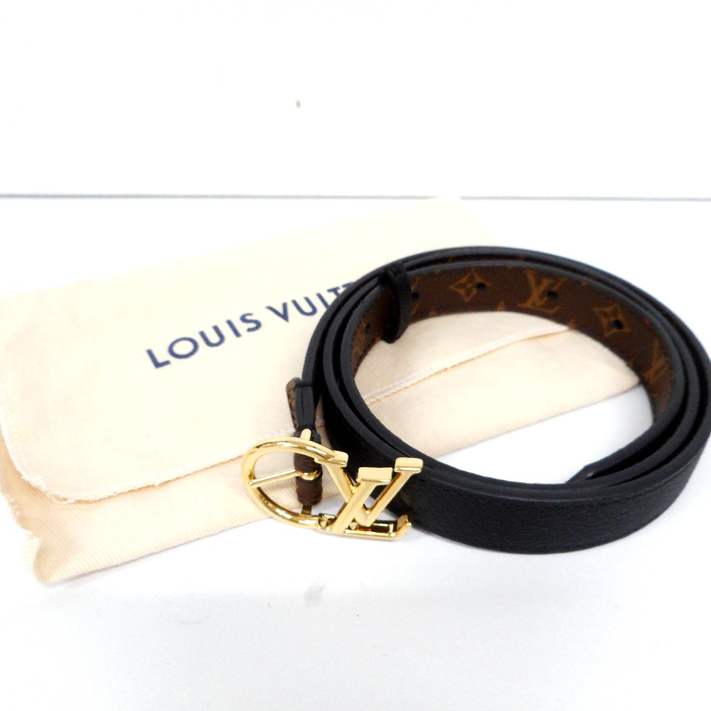 ルイ・ヴィトン ベルト サンチュール・LV リバーシブル 20MM M0513W レディース ＃80/32 【質みなみ・到津店】【質屋】 LOUIS VUITTON 【中古】 ID347703