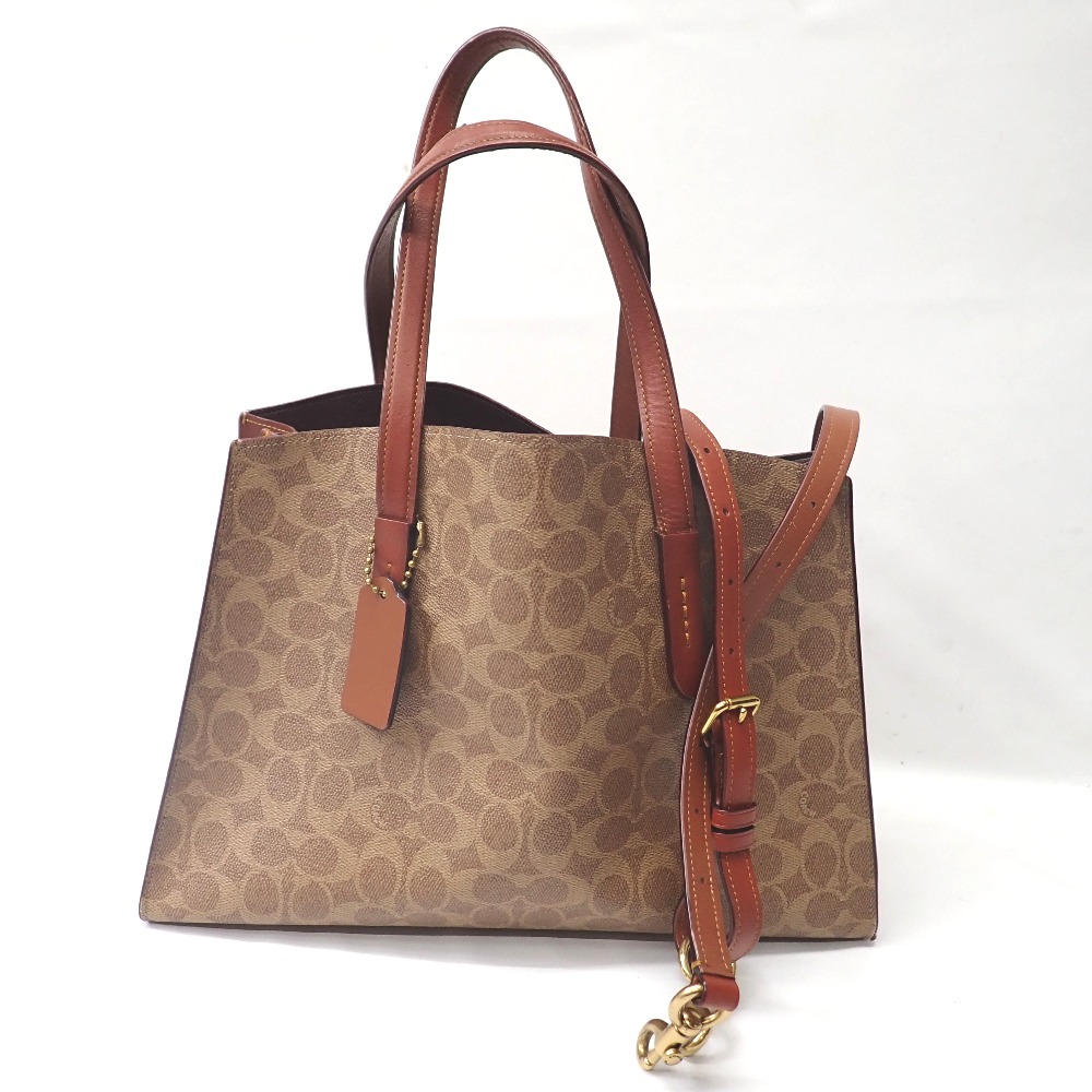 コーチ ショルダーバッグ 31210 ブラウン【質みなみ・二又瀬店】【質屋】 COACH 【中古】 Ft641191