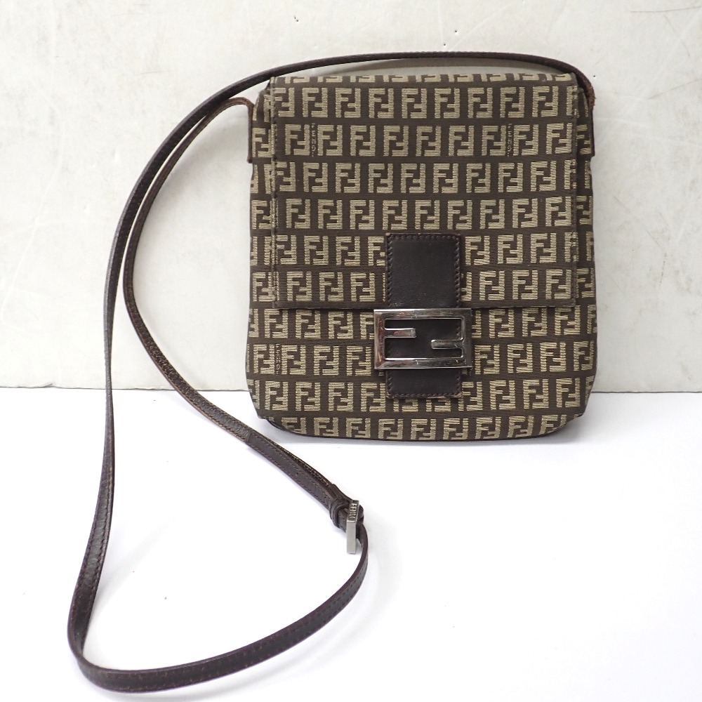 フェンディ ショルダーバッグ ズッカ柄 ズッキーノ 8BT075【質みなみ・二又瀬店】【質屋】 FENDI 【中古】 Ft643281|質みなみ