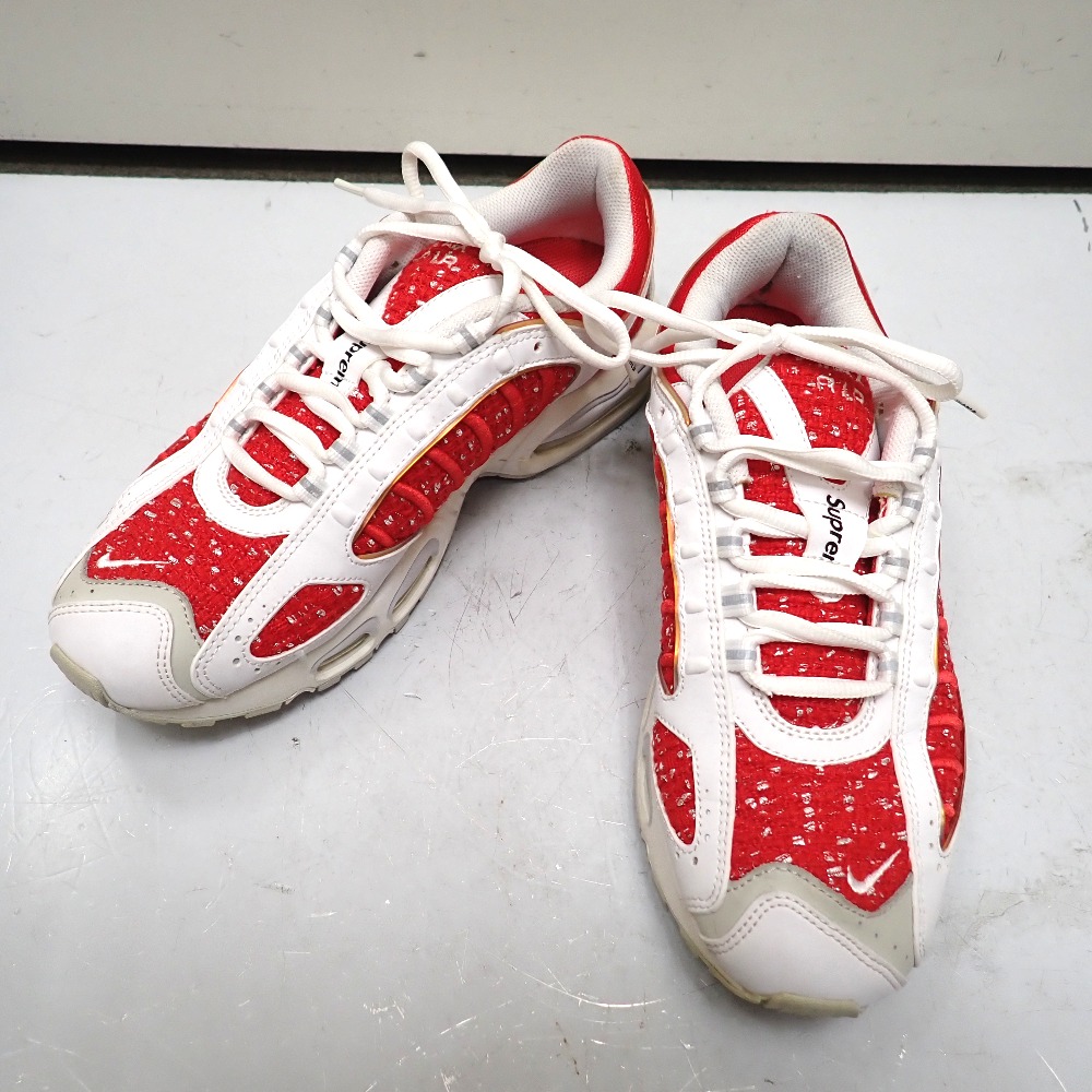 ナイキ 靴 Supreme × Nike Air Max Tailwind 4 \