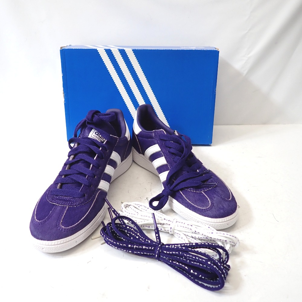 アディダス スニーカー 靴 ハンドボール スペツィアル HANDBALL SPEZIAL IH9984 パープル/ホワイト 26.5cm【質みなみ・二又瀬店】【質屋】 adidas 【中古】 Ft1354201|質みなみ