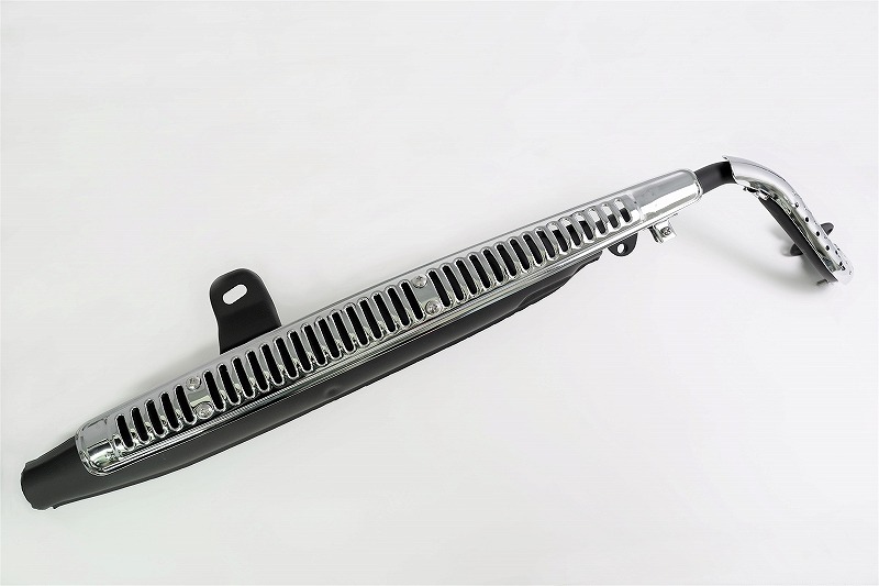 ダックスノーマルタイプマフラーボアアップ向けクローム ダックス マフラー交換 ボアアップ対応純正タイプアップマフラー - YouTube