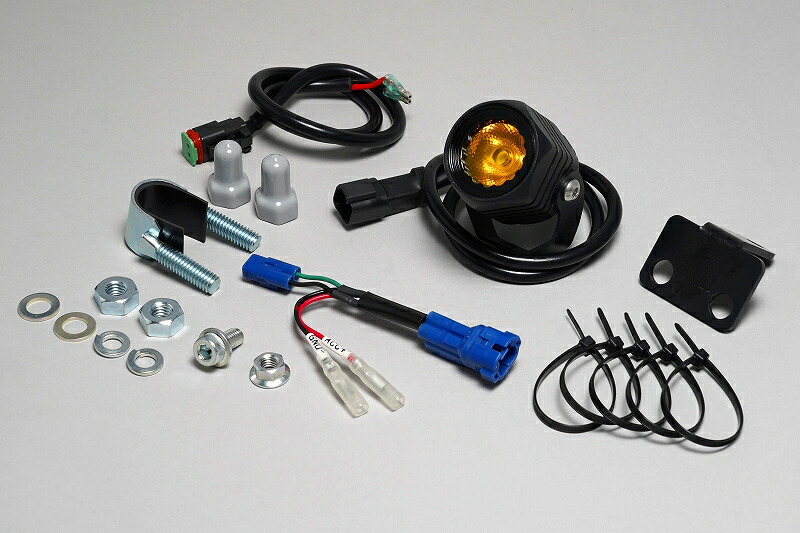 ミニモト CT125ハンターカブ LEDフォグランプ 12V10W イエロー