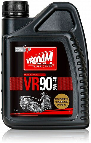 ミニモト VROOAM製VR90 5W-40エンジンオイル1L入り