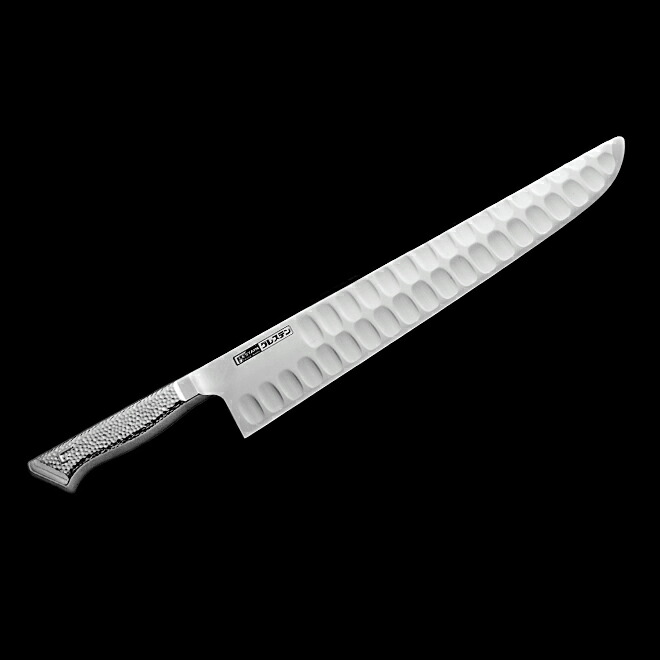 楽天市場】グレステン プロフェッショナルナイフ積層強化木ツバ付