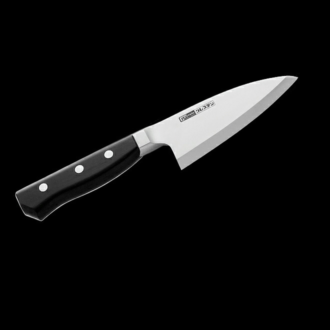 グレステン プロフェッショナルナイフ積層強化木ツバ付ハンドル 212WK出刃11cm【送料無料/新潟の包丁/ディンプル/高級包丁/一流シェフ愛用/驚きの切れ味/トマトがきれいに切れる/刃離れ/日本製】モデル変更によりGマークは入っておりません|MINK-WEB-SHOP