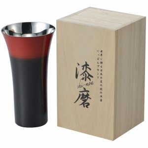 シングルカップＬ（1客）（黒彩）（桐箱入り）