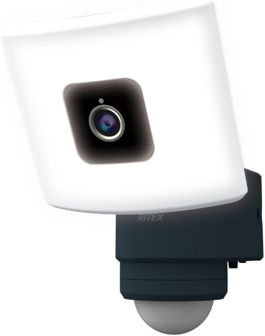 【防犯対策に】20Wワイド追尾式LEDセンサーライト　Wi-Fiカメラ C-AC1020TA ムサシ musashi