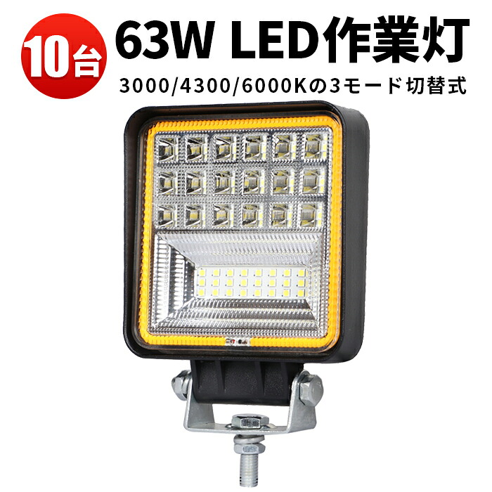 オフロード車用 LED助けること灯｜高耐久・高明快さ模範例