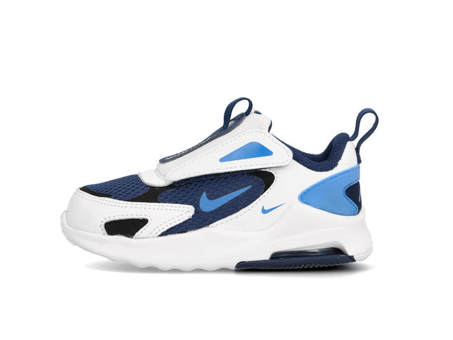 楽天市場 ナイキ エアマックス ボルト Tde 軽量 ランニングシューズ ベビー キッズ Cw1629 400 Air Max Bolt Tde ローカット 運動靴 厚底 マラソン スニーカー かっこいい 速い ホワイト ブルー 男の子 運動会 白 黄色 黒 子供靴 普段履き 運動 通学