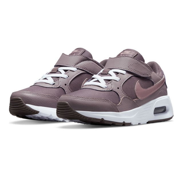 ナイキ エアマックス Sc 軽量 ランニングシューズ ジュニア キッズ Cz5356 104 Nike Air Max Sc Psv ローカット 運動靴 厚底 マラソン スニーカー かっこいい 速い パープル ブロンズ ホワイト 白 黒 女の子 運動会 黄色 黒 普段履き 運動 17cm