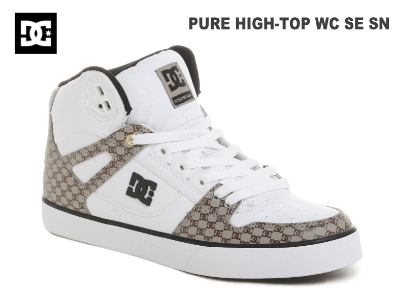 正規激安 ディーシー Dc メンズ ハイカット スニーカー シューズ ピュア ハイトップ ニット Pure High Top Wc Se Sn Dm4023 ダンス スケーター 黒 白 赤 ブラック ホワイト グレー モノグラム かっこいい 大きいサイズ Xkwc 男性 通学 キングサイズ 29cm