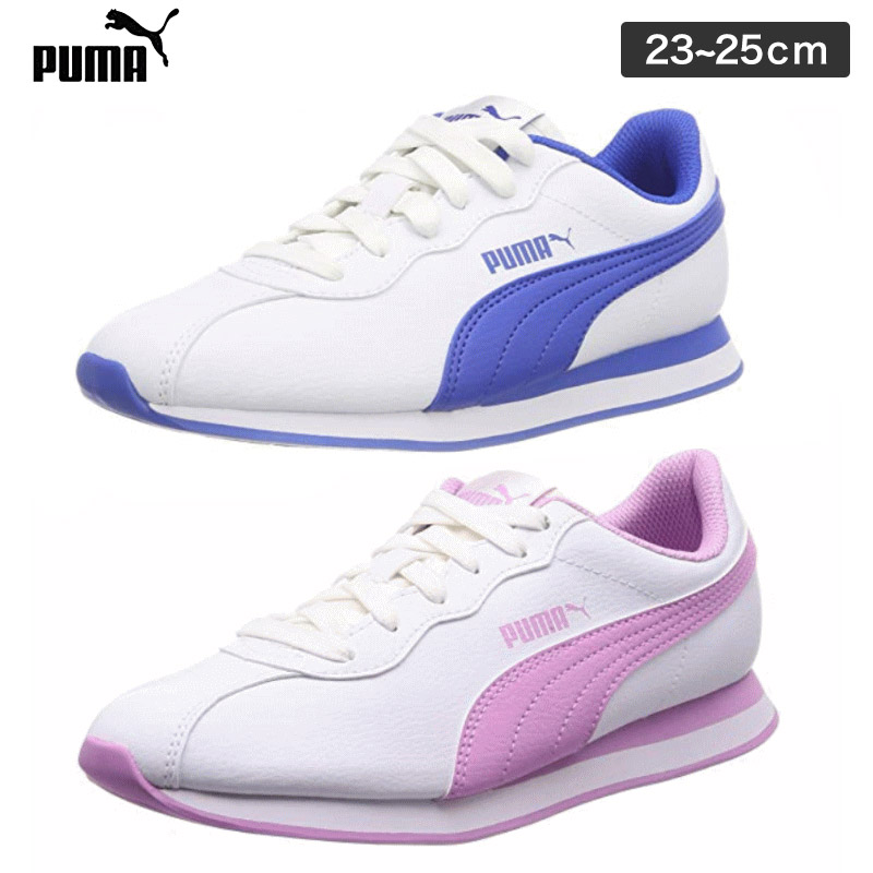 puma pink and blue shoes