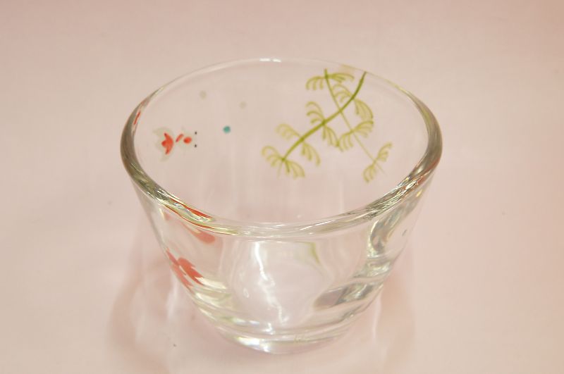 楽天市場 金魚 ガラスぐい呑み 食器のみつはた
