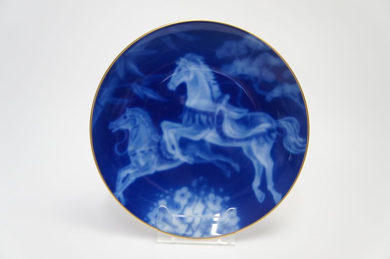 楽天市場】大倉陶園 干支プレート 16cm 2026年 午 : ベルセーブ