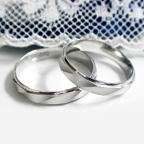 【結婚指輪:ペア価格】ツヤ消し プラチナ900 マリッジリング 造幣局刻印|Graceみわ