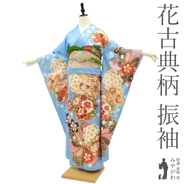 【楽天市場】【新品】 振袖 着物 紅型風 赤 白 黒 牡丹 桜 菊 松 竹 