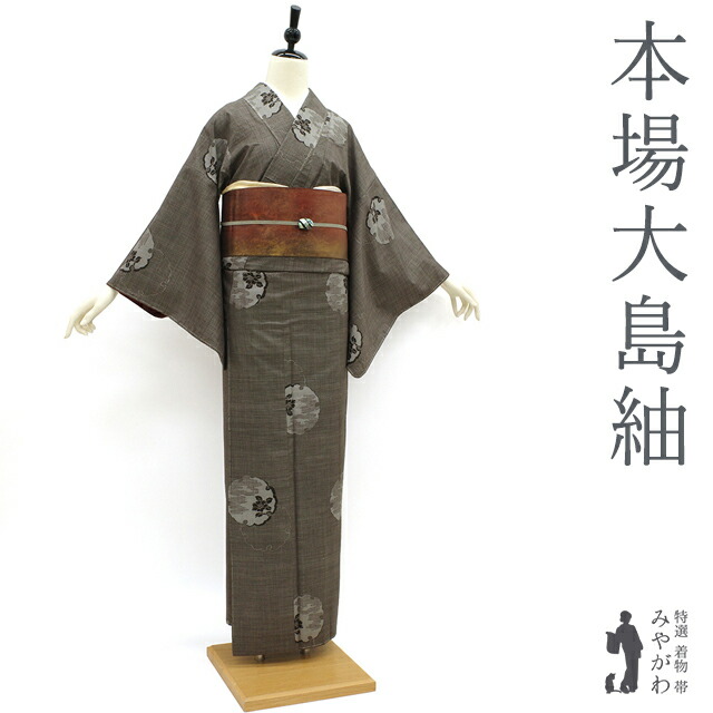 訪問着 着物 袷 紋入り 剣花菱 重ね衿付き 裄66.5 Ｍ 中古 sn1628 特選 訪問着 着物 中古 正絹 袷 フォーマル 刺繍 ススキの図